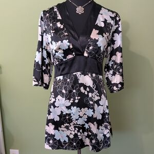 Vintage Y2K Flora Nikrooz Charmeuse top